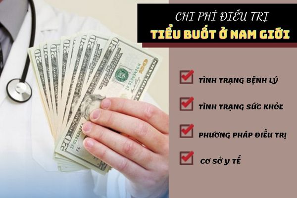 Chi phí chữa tiểu buốt phụ thuộc vào nhiều yếu tố khác nhau