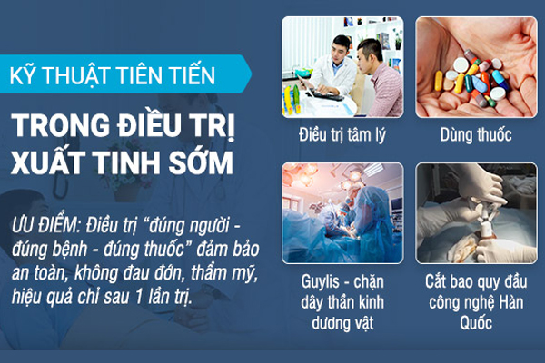 Cách chữa xuất tinh sớm hiệu quả với phác đồ khoa học