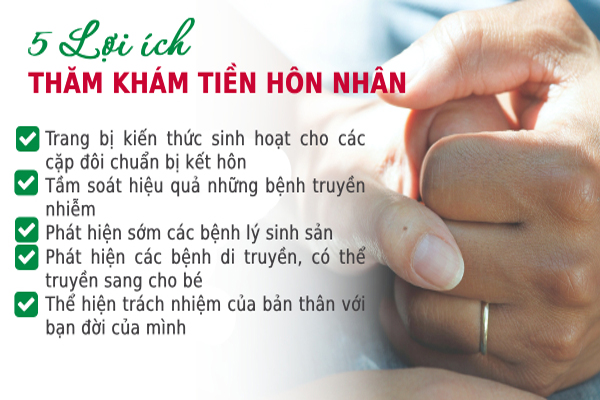 Khám tiền hôn nhân: Lợi ích và quy trình