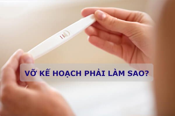 Vỡ kế hoạch phải làm sao? Luôn là một quyết định khó khăn