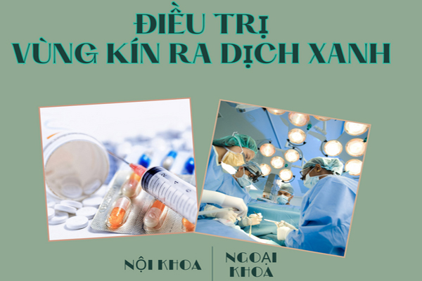 Phương pháp điều trị vùng kín ra dịch xanh hiệu quả tại Trường Hải