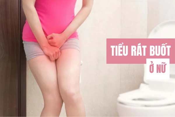 Triệu chứng tiểu rát buốt ở nữ cần cảnh giác.